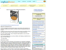 Tablet Screenshot of orphandoctor.com
